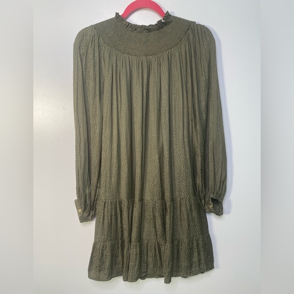 #251 LOFT Smocked Yoke Dress size S NWT - Picture 8 of 13